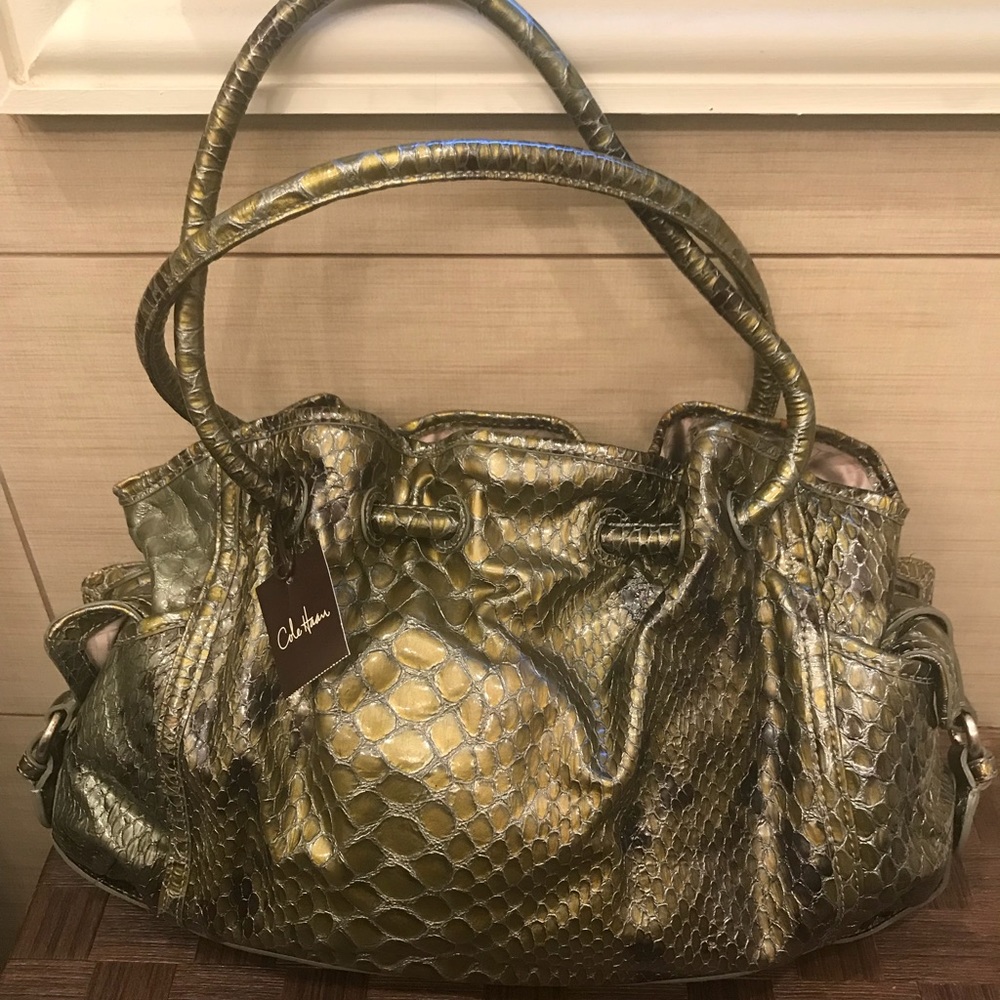 COLE HAAN SMALL BUCKET TOTE